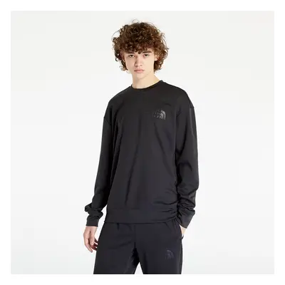 Pulóver The North Face Spacer Air Crew TNF Black Light Heather