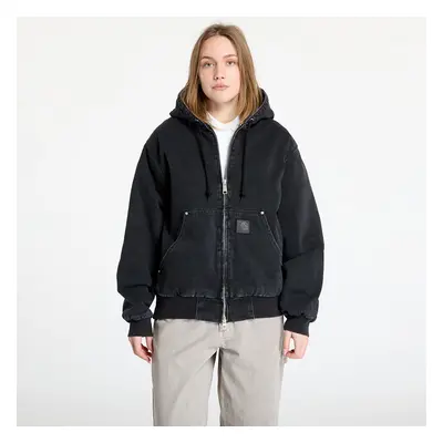 Kabát Carhartt WIP OG Active Rivet Jacket UNISEX Black Stone Washed