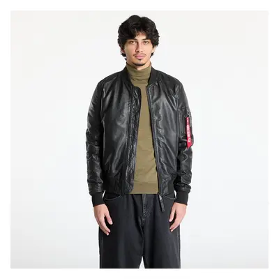 Kabát Alpha Industries Inc. MA-1 Leather Black