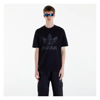 Póló adidas Classic Monogram Graphic Tee Black/ Grey Five