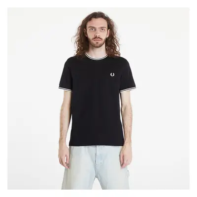 Póló FRED PERRY Twin Tipped T-Shirt Black