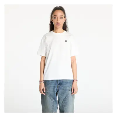 Póló FRED PERRY Crew Neck T-Shirt Snow White