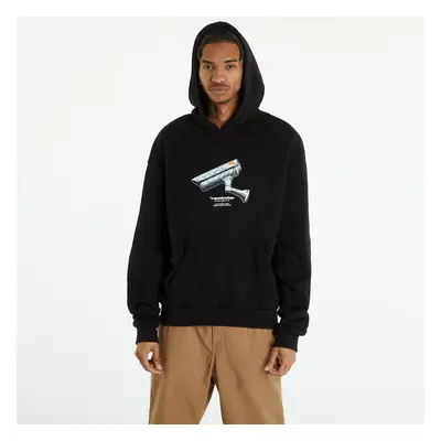 Pulóver Urban Classics CCTV Ultraheavy Oversize Hoodie Black