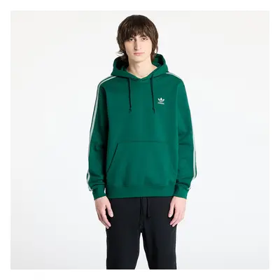 Pulóver adidas Adicolor Classics 3-Stripes Hoody Collegiate Green