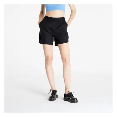 Sort Urban Classics Ladies Linen Mixed Shorts Black