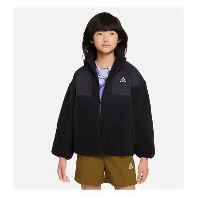 Nike Sportswear ACG Big Kids' Loose Full-Zip Jacket Black/ Black/ Black/ Summit White