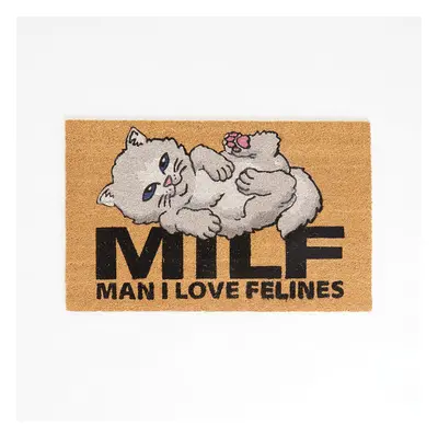 RIPNDIP Man I Love Felines Rug Brown