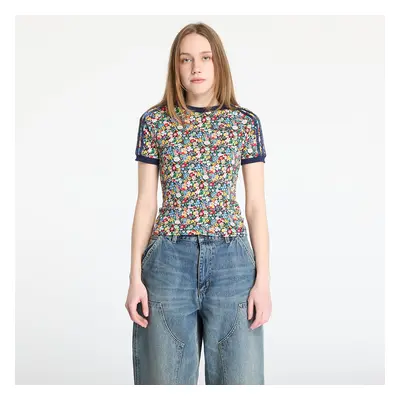 Póló adidas Originals X Liberty London Cali Tee Multicolor/ Night Indigo