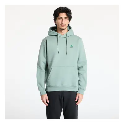 Pulóver adidas Trefoil Essentials Hoodie Silver Green