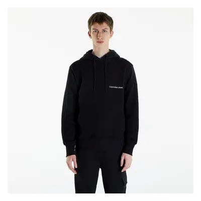 Pulóver Calvin Klein Jeans Institutional Hoodie CK Black