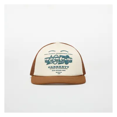 Baseball sapka Carhartt WIP Runaway Trucker Cap Natural/ Hamilton Brown