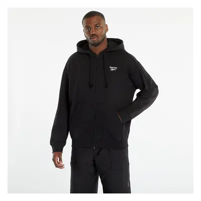 Pulóver Reebok Classics Small Vector Zip-Up Hoodie Black