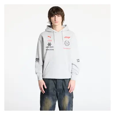 Pulóver Puma F1 Racing Hoodie Light Gray Heather