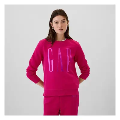 Pulóver GAP Logo Sweatshirt Bright Beet