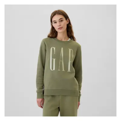 Pulóver GAP Logo Sweatshirt Walden Green