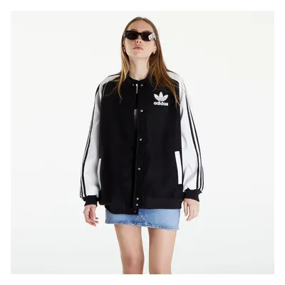 Bomber adidas Sst Oversized Vrct Jacket White/ Black