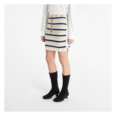 Szoknya TOMMY JEANS Summer Crochet Skirt Lemon Zest/ Multi