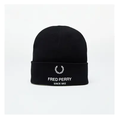 Kalap FRED PERRY Flp Poly Beanie Black