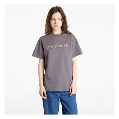 Póló Carhartt WIP Shortsleeve Rivet Script T-Shirt UNISEX Manta