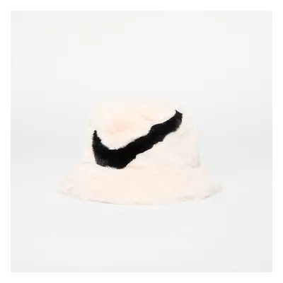 Nike Apex Faux Fur Swoosh Bucket Guava Ice/ Black