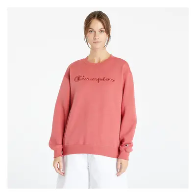 Pulóver Champion Crewneck Sweatshirt Dark Pink