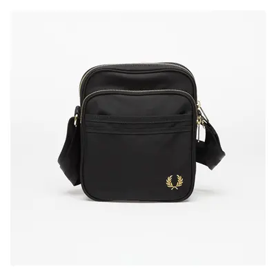 Táska FRED PERRY Textured Nylon Side Bag Black