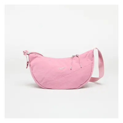 Táska Nike Aura Crescent Crossbody Bag Elemental Pink/ Matte Silver