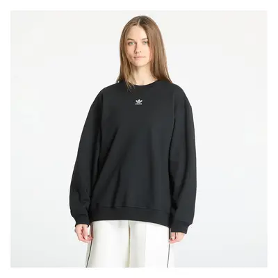 Pulóver adidas Essentials Oversized French Terry Sweatshirt Black