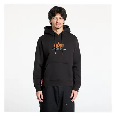 Pulóver Alpha Industries Inc. Basic Hoodie Rubber Black