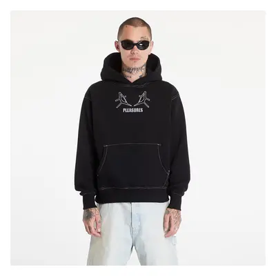 Pulóver PLEASURES Artificial Human Hoodie Black