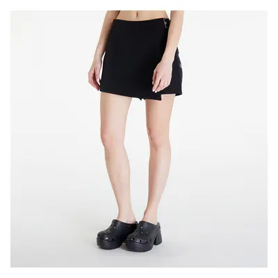 Sort Calvin Klein Jeans Buckle Wrap Mini Skort Black