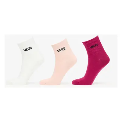 Vans Classic Half Crew Socks Cherries Pink/ White