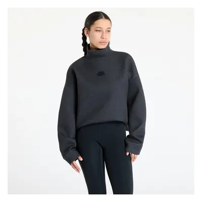 Pulóver The North Face Mock Neck Relaxed Sweater TNF Black