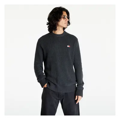 Pulóver Tommy Jeans Tjm Reg Tonal Xs Bad Black