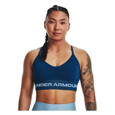 Melltartó Under Armour Seamless Low Long Bra Varsity Blue