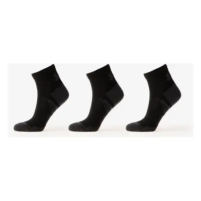 Under Armour Performance Tech 3-Pack Qtr Black