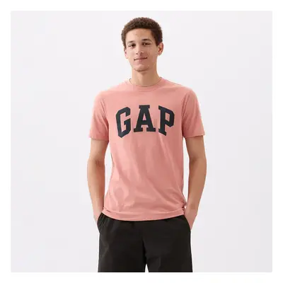 Póló GAP Basic Logo Tee Pink Rosette