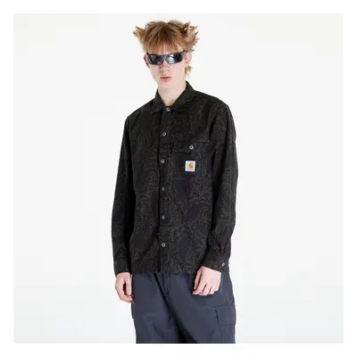 Ing Carhartt WIP Longsleeve Charter Shirt UNISEX Paisley Print/ Plant