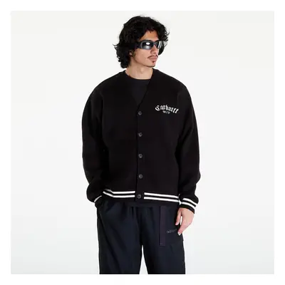 Pulóver Carhartt WIP Onyx Cardigan UNISEX Black/ Wax