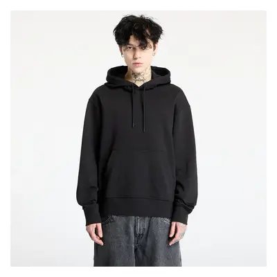 Pulóver Calvin Klein Jeans Soft Layered Monogram Hoodie Black