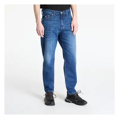 Nadrágok Tommy Jeans Isaac Relaxed Tapered Jeans Denim Dark