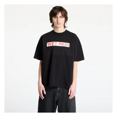 Póló PLEASURES Wet Pain T-Shirt Black