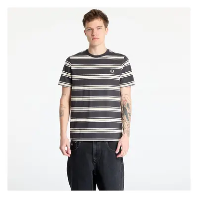 Póló FRED PERRY Fine Stripe T-Shirt Anchor Grey