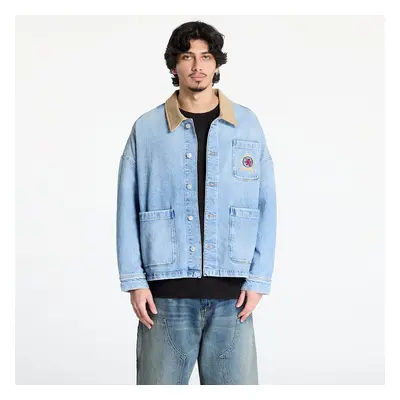 Kabát Tommy Jeans Relaxed Chore Jacket Denim