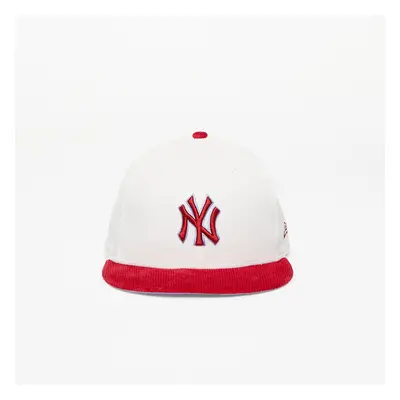 Baseball sapka New Era New York Yankees Cord 59FIFTY Fitted Cap Off White/ Red