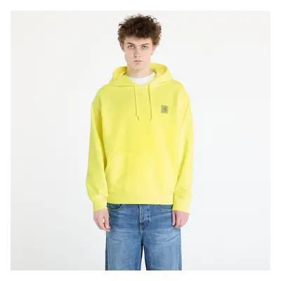 Pulóver Carhartt WIP Hooded Industry Sweat UNISEX Lumo Yellow Garment Dyed