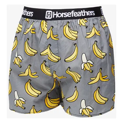 Alsónadrág Horsefeathers Frazier Boxer Shorts Grey/ Bananas Print