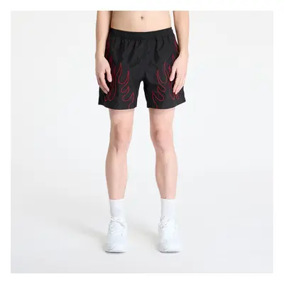 PLEASURES Fiery Running Shorts Black