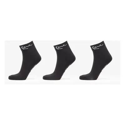 Karl Kani Signature Ankle Socks 3-Pack Black