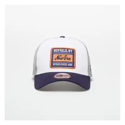 Baseball sapka New Era 9FORTY Af Trucker Patch Cot Canv White/ Light Navy